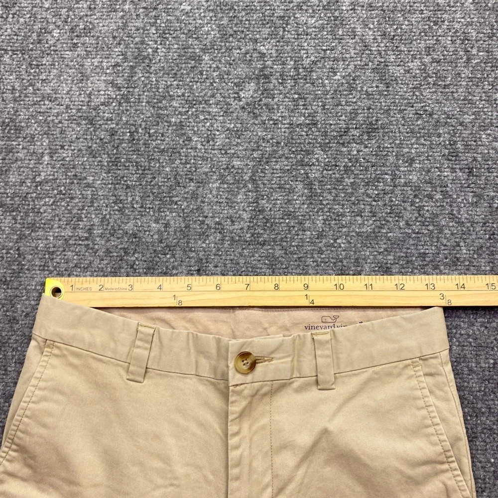 Vineyard Vines Boys Size 14 Khaki Chino Pants Stretch Cotton Tan Casual Preppy